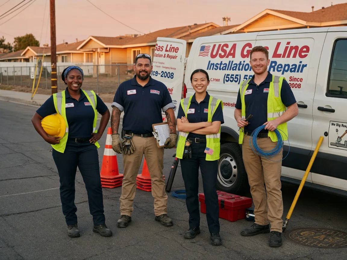Gas Line Installation company in Nenana, AK